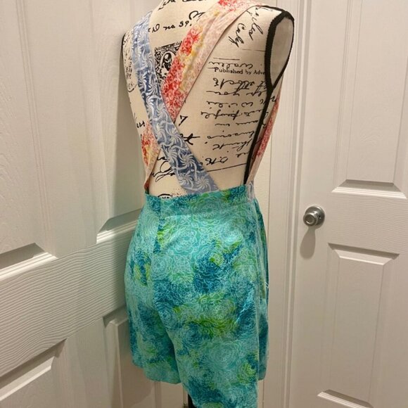 Y2K 90’s NO!JEANS BRAND ROMPER BOHO PATCHWORK SZ S ICONIC RARE AESTHETIC - Picture 11 of 16